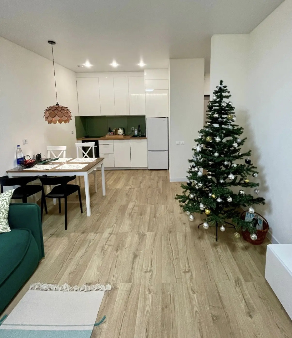 квартира премиум-класса в стиле "эко" с видом на парк и речку