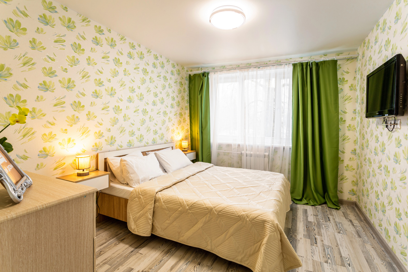 Квартира Большая трехкомнатная квартира в городе Воскресенск