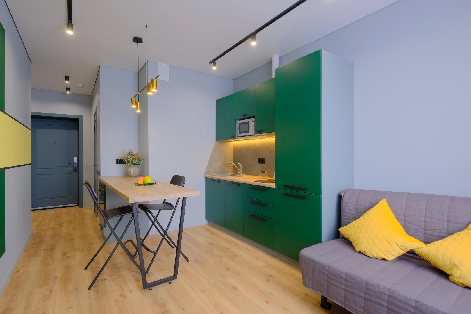 Апартаменты ЭКО на 20 Этаже в Доме с Парком на Крыше