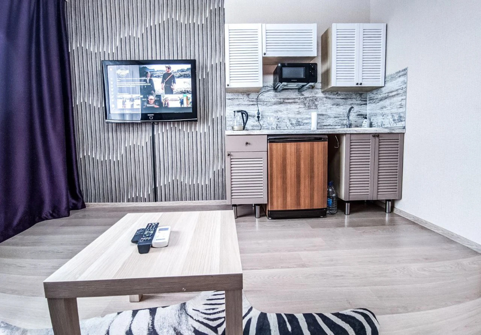 Квартира однокомнатная с видом на реку и парк