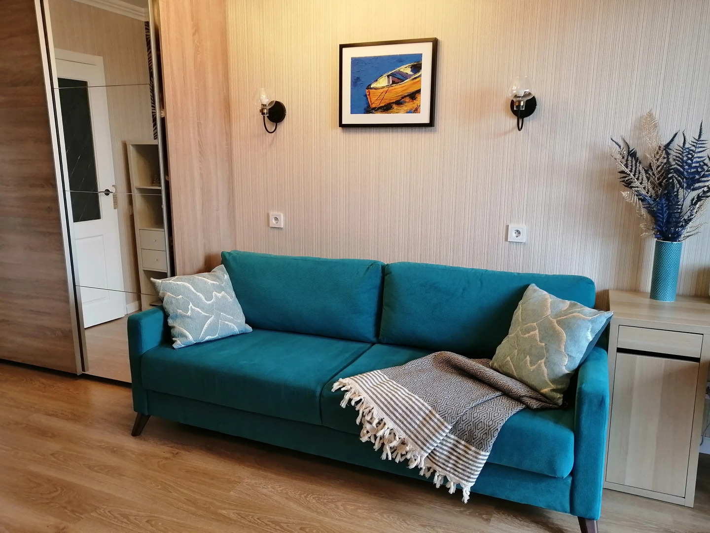 Квартира Студия с видом на город