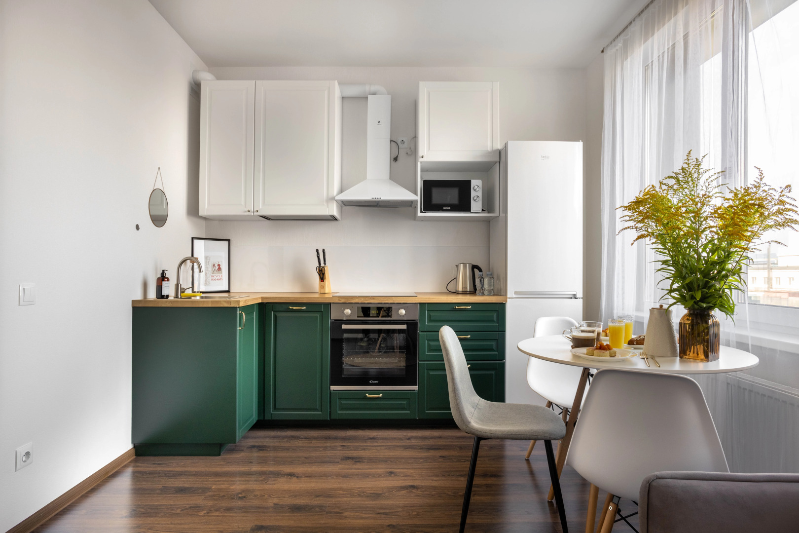 Апартаменты Просторная квартира у Парка Победы