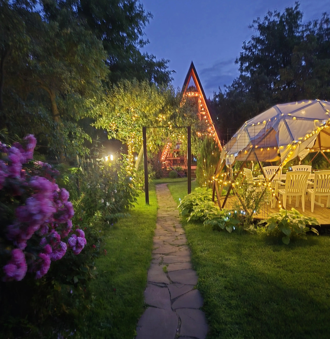 Частный Дом  А-фрейм Рыжая Такса