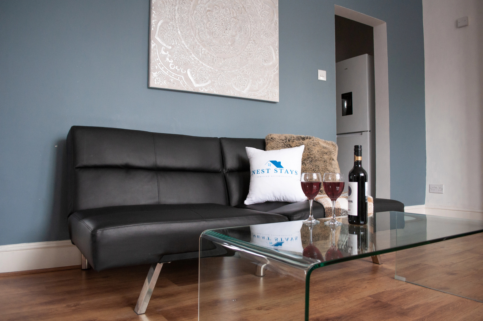 Квартира  Bedford Rd Apartment| Ideal for Hospital & Town Cn