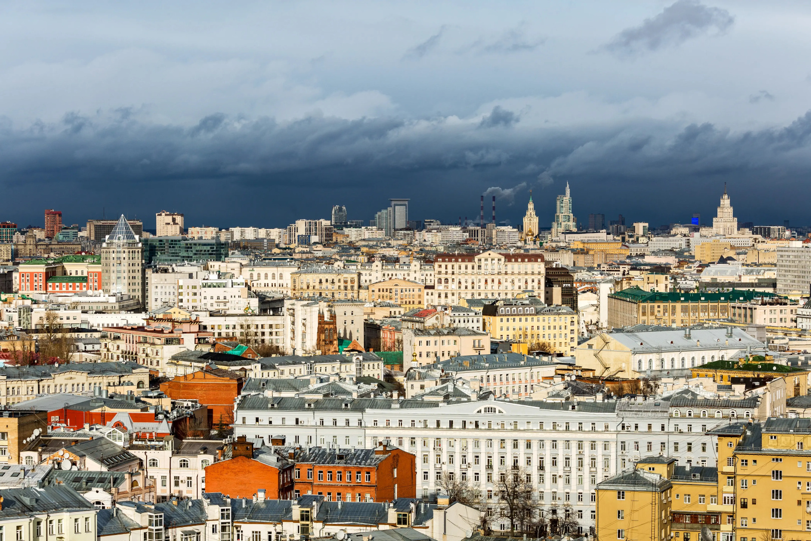 Great view on Kremlin 2 rooms apartment 23 floor