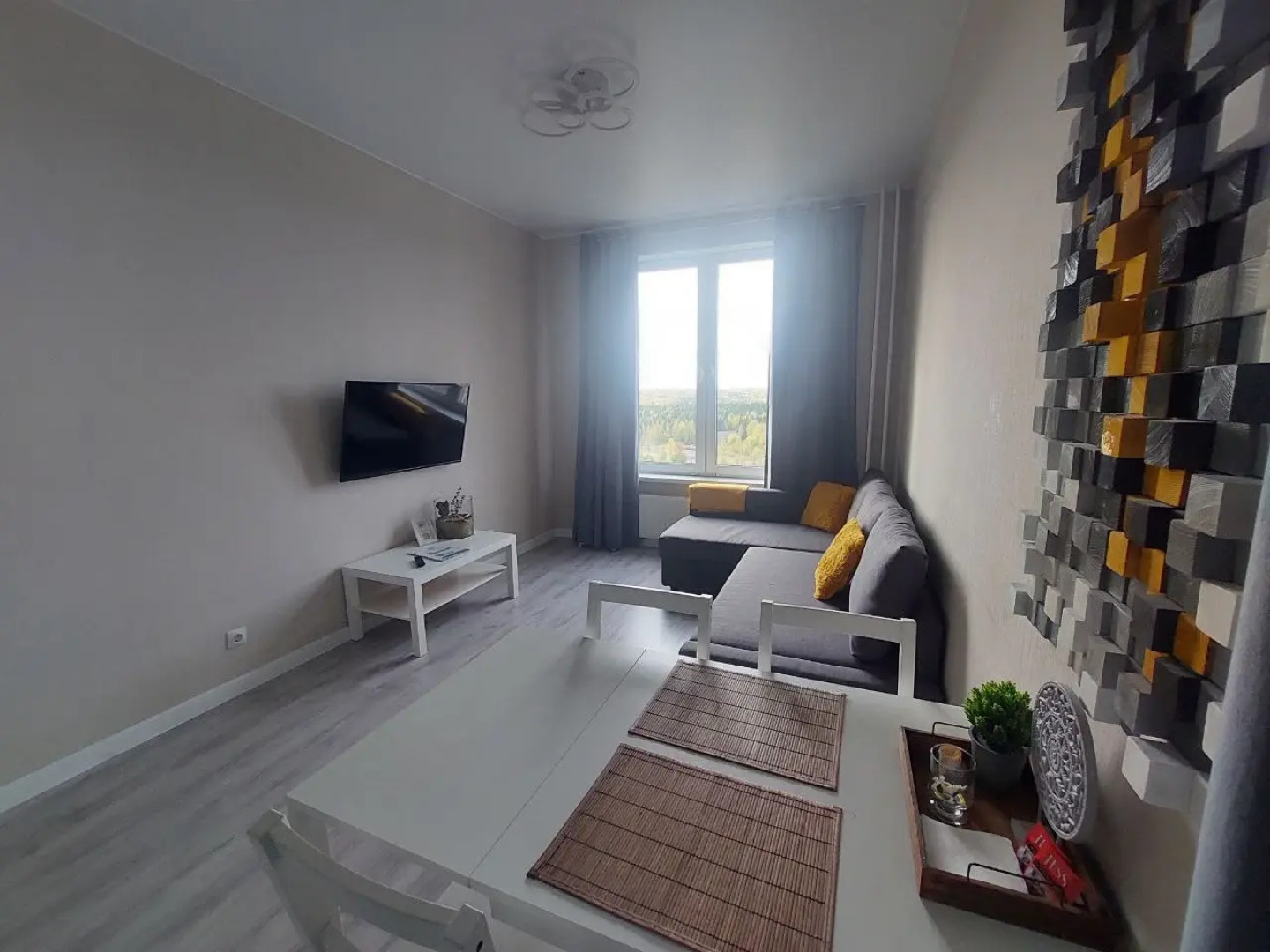 Апартаменты Olivinn на 19 этаже