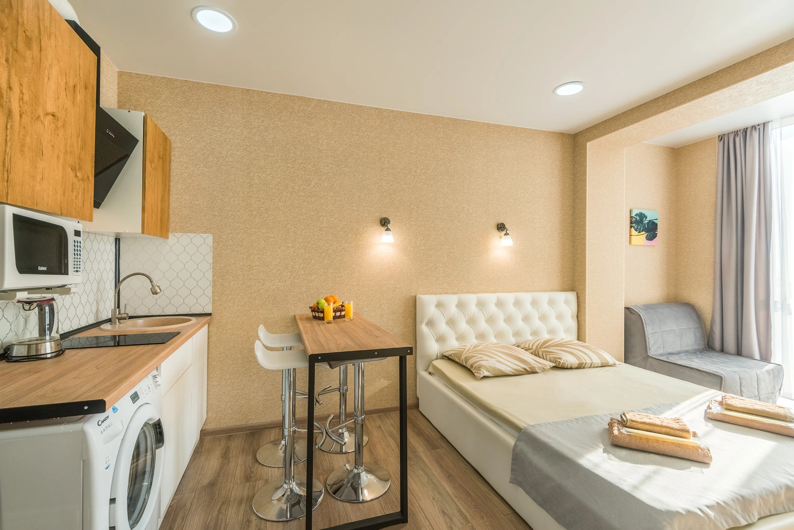 Апартаменты Студия Люкс с видом на море Голубые Дали B-Flats 9