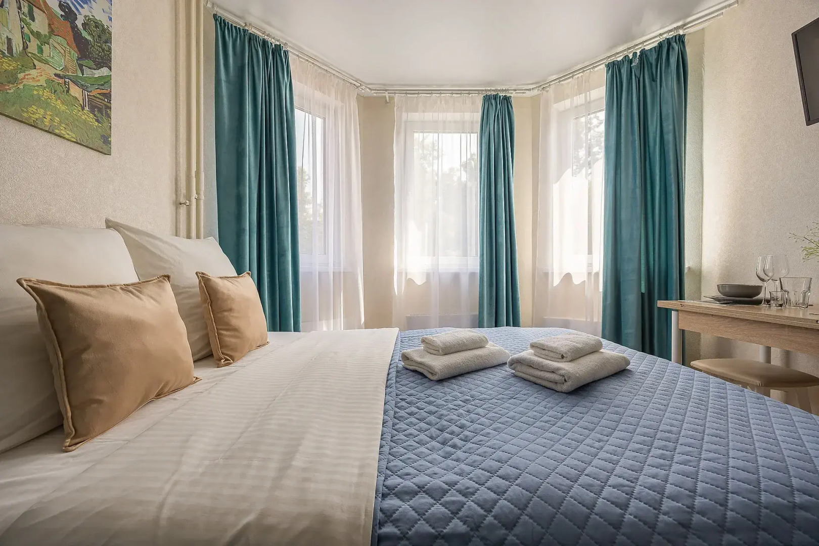 Апартаменты Уютная и светлая квартира