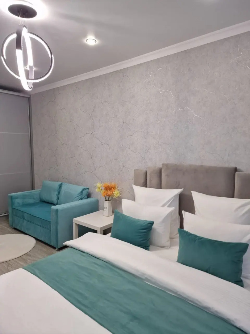 Квартира Flatirini с панорамными окнами в новом ЖК