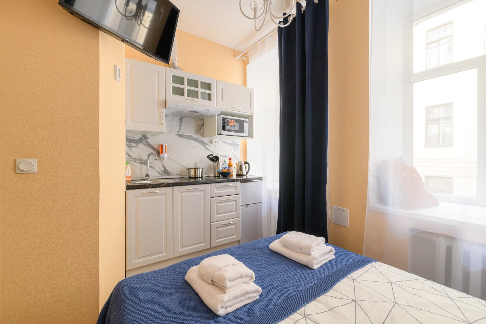 Квартира третья студия на Большом пр. Петроградки