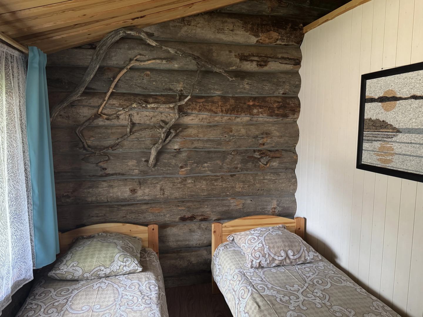 Коттедж Карелия Медвежка с 1 Комнатой и Видом во Внутренний Двор