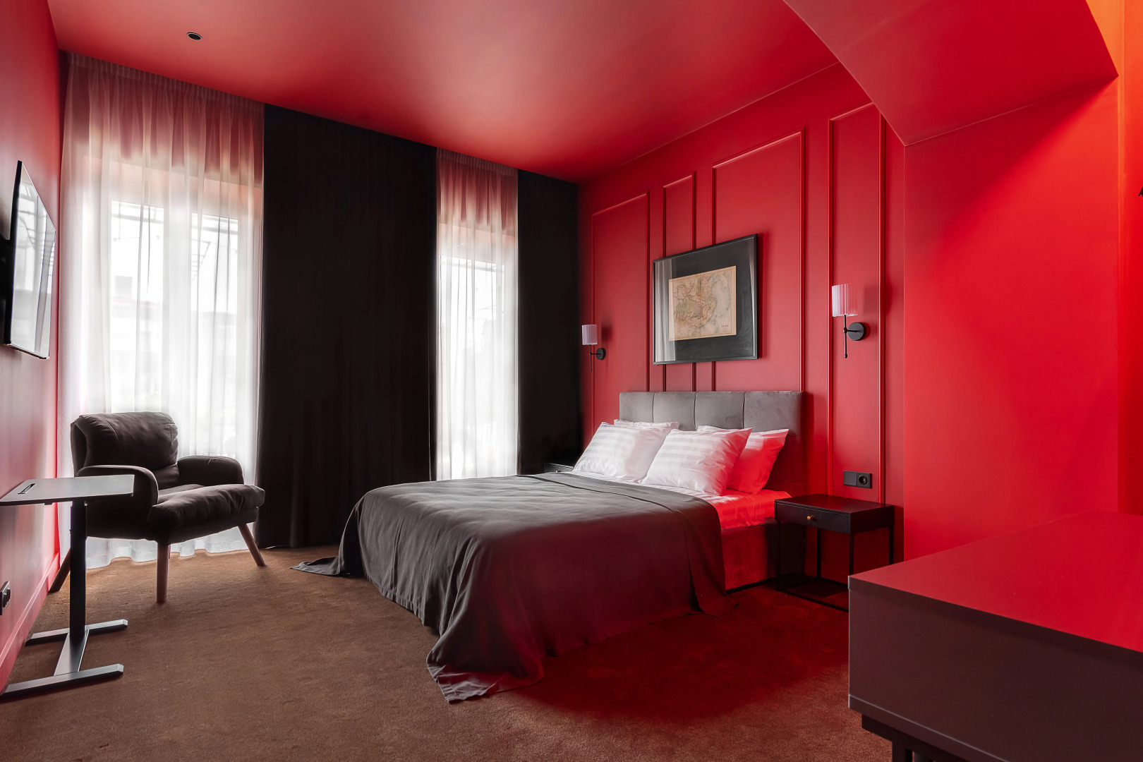 Апартаменты Red room в NikolaevBuilding