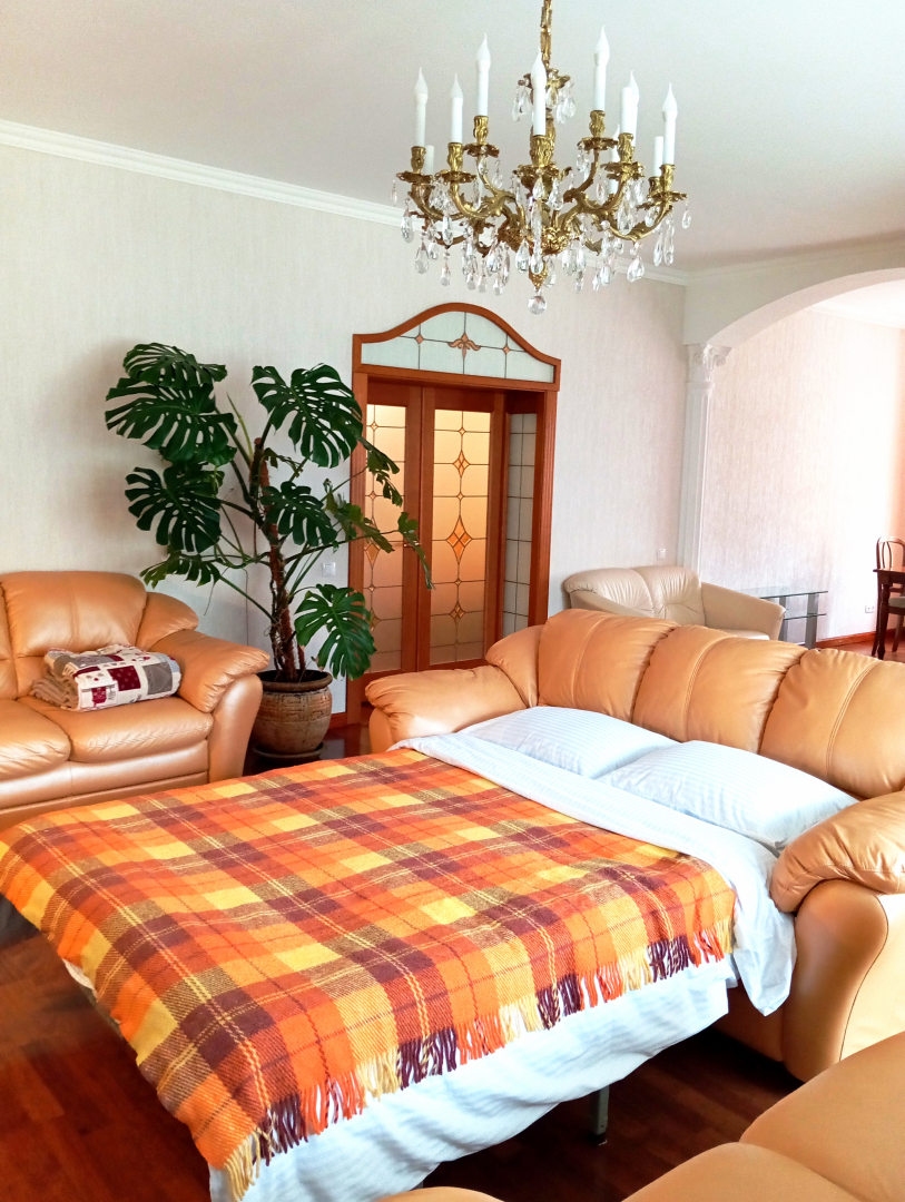 Апартаменты Dolce vita с автономным отоплением, 2 санузлами и тренажёром