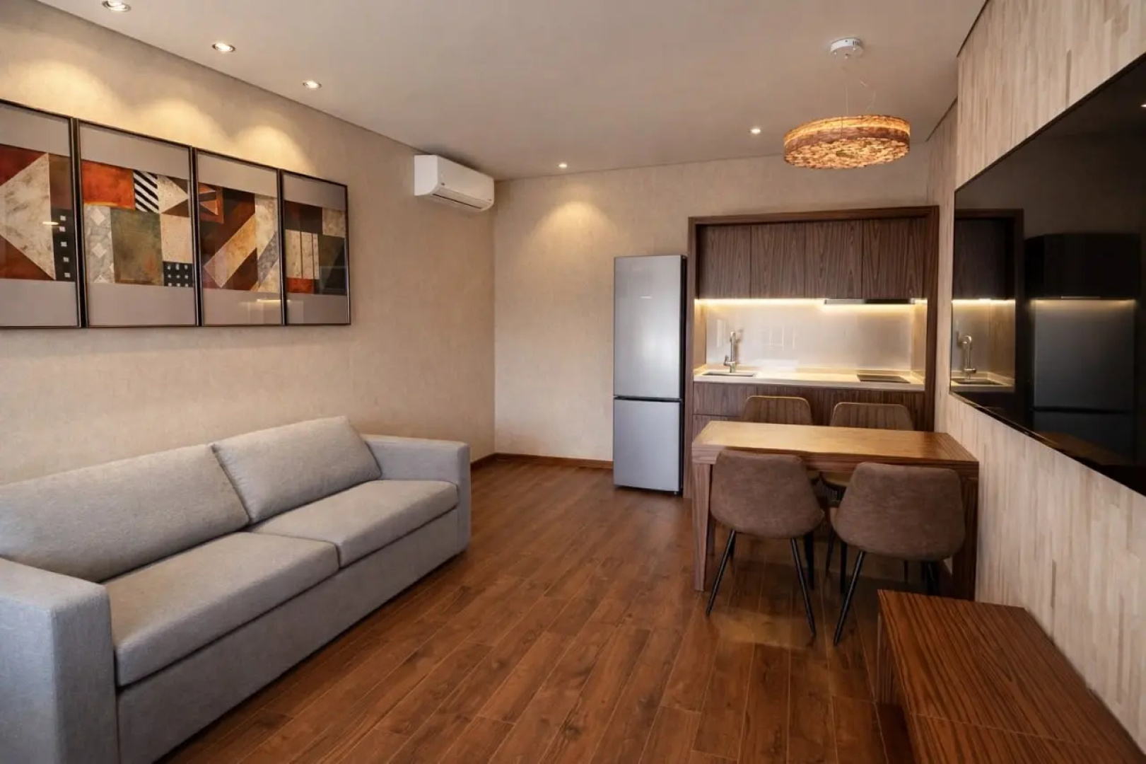 Апартаменты Стильная просторная студия 52 кв.м на берегу моря Dreamland Oasis Chakvi