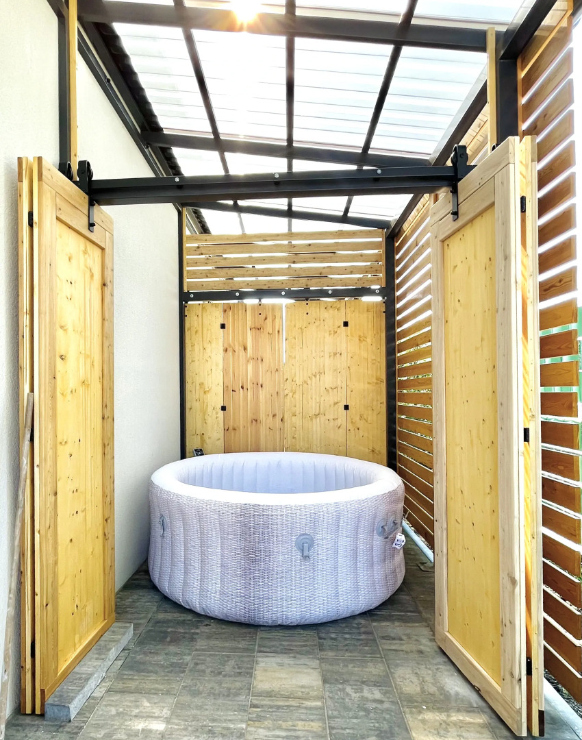 Квартира Студия Nordlys с террасой и мангалом