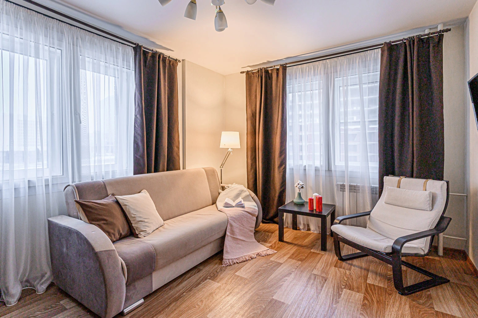 Апартаменты двухкомнатные Stepanenkov на Ипподромской 8