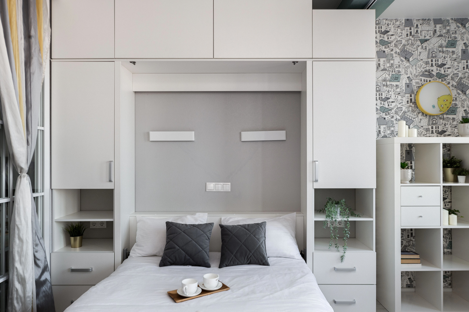 Апартаменты Lalapart Marengo с панорамным видом на 35 этаже небоскреба Савеловский Сити