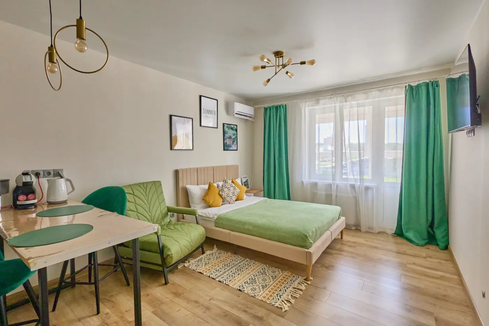 Квартира студия на сутки: эстетика в каждой детали