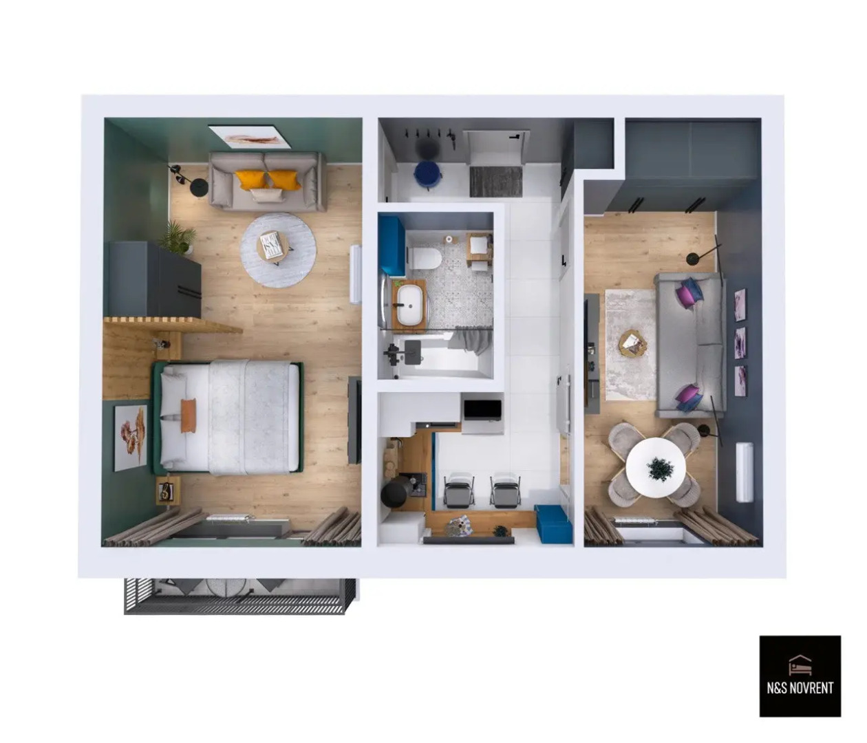 Квартира на набережной в центре Великого Новгорода