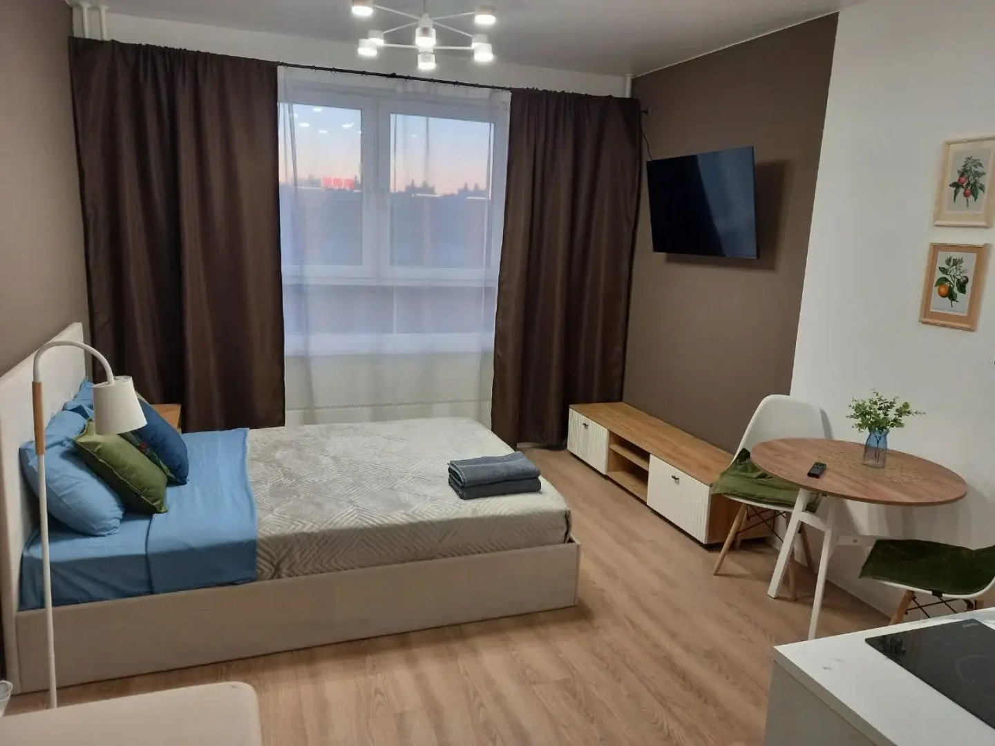 Квартира Комфортная студия рядом с Аквапарком