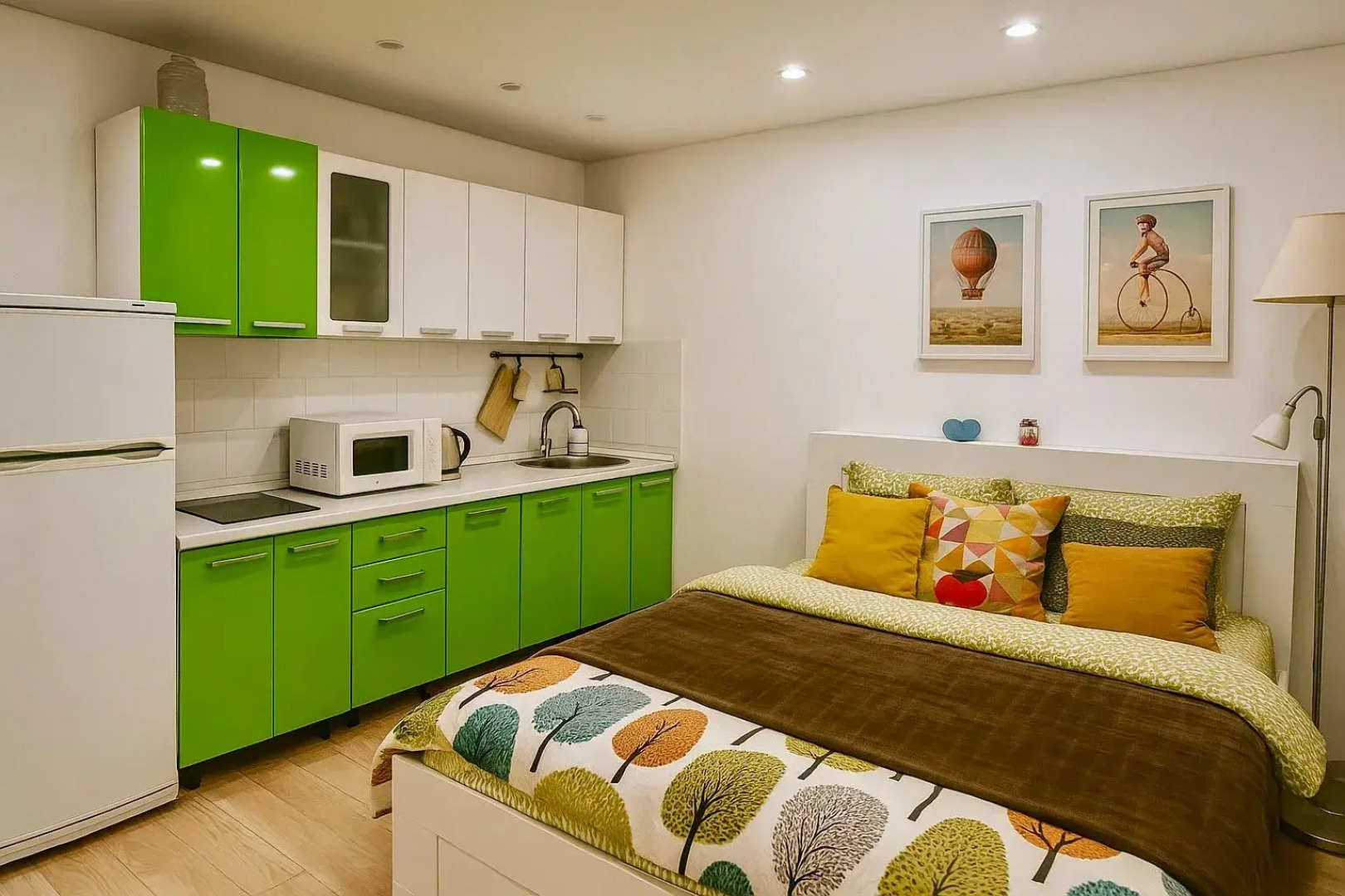 Квартира Уютная студия рядом аэропорт