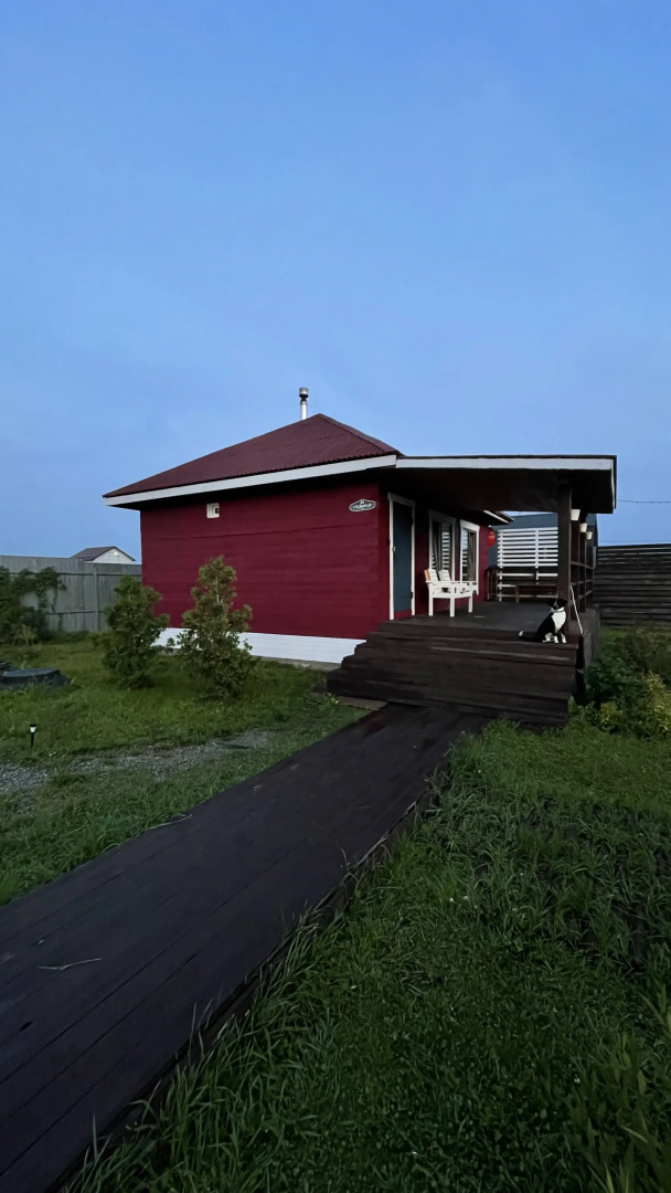 Частный дом Уютный деревянный с баней