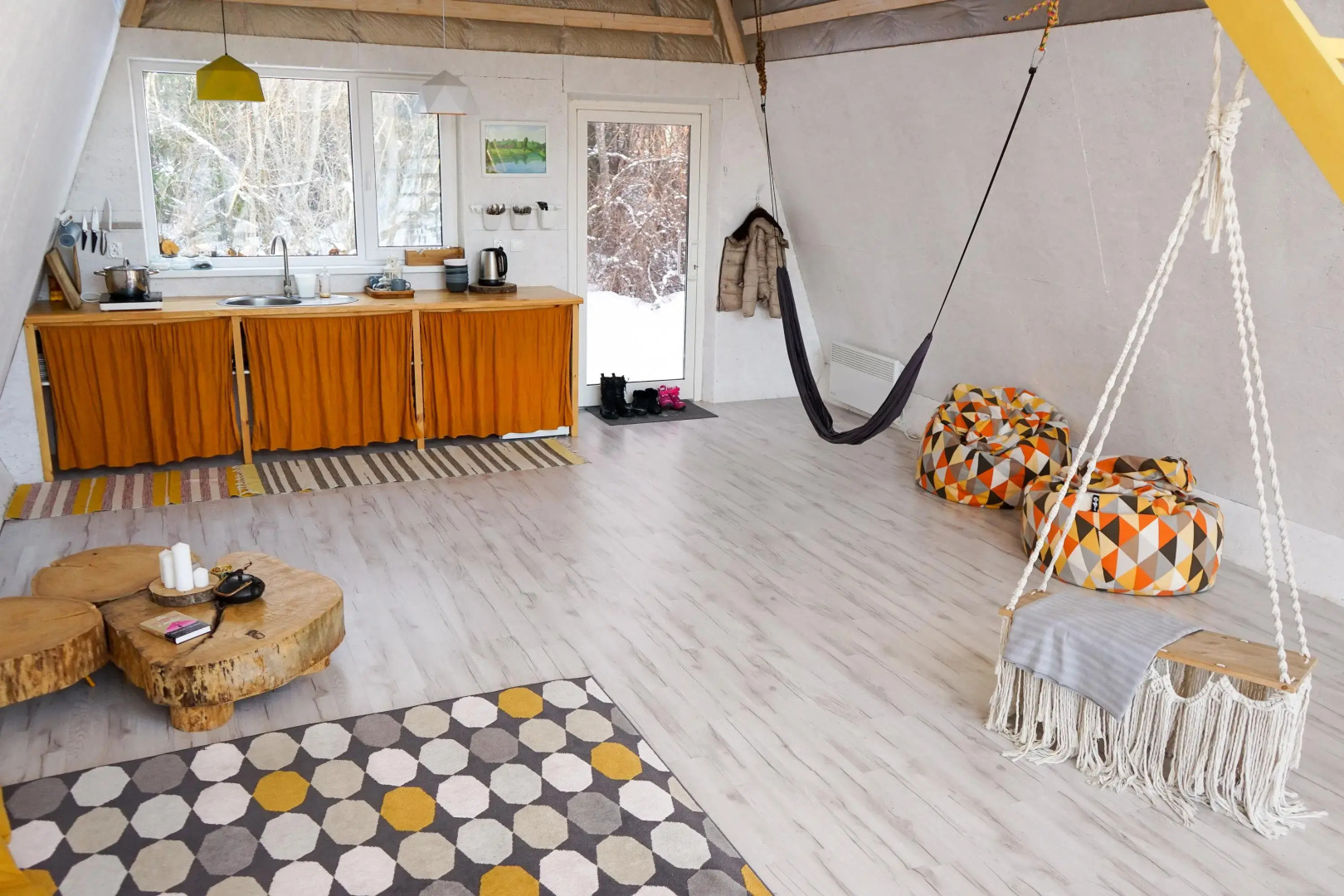 Дом Namaste vegetarian camp