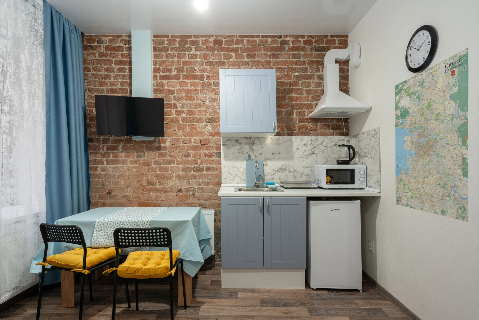 Апартаменты Студия у Метро Балтийская