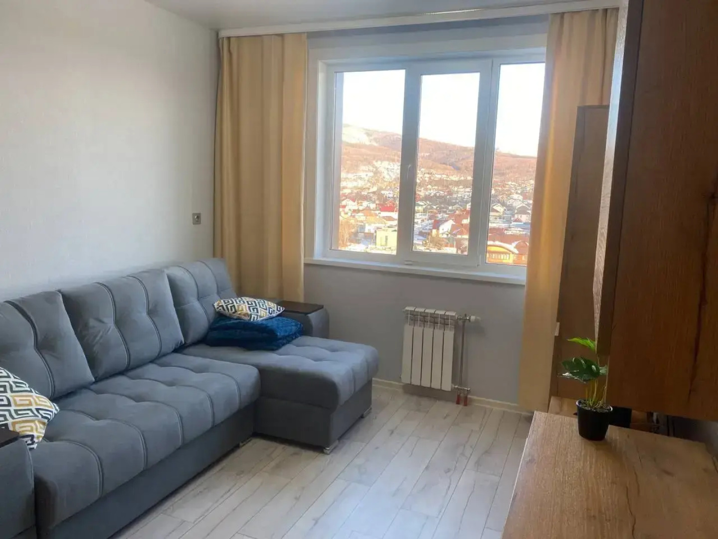 Квартира 2-к Квартира у Сити-Мола, на 12 этаже с видом на Восход