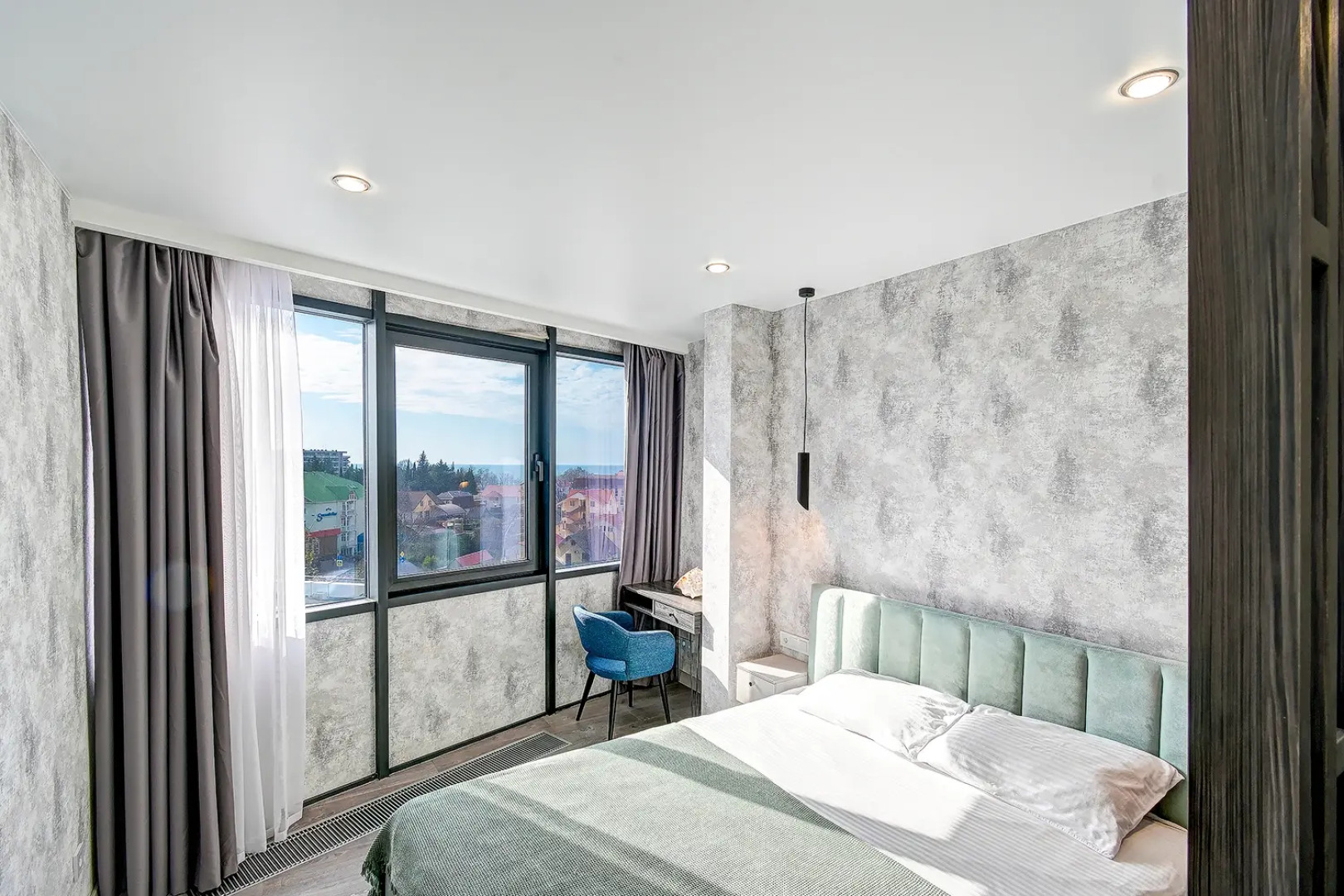 Апартаменты Уютные Morskaya Simfonya-2 с ванной видом на море бассейном на территории