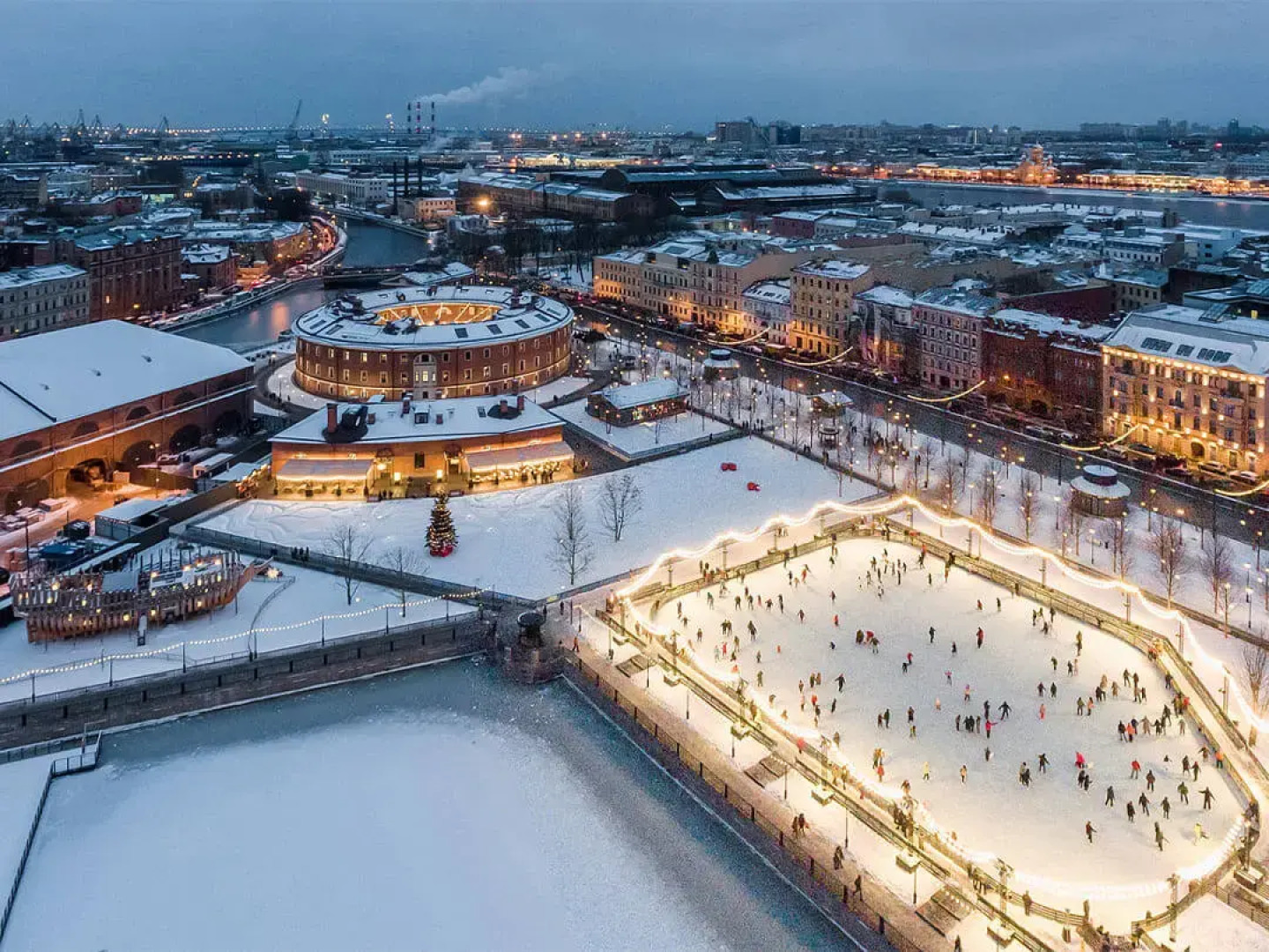 Квартира Студия у Новой Голландии Gamma Bianca