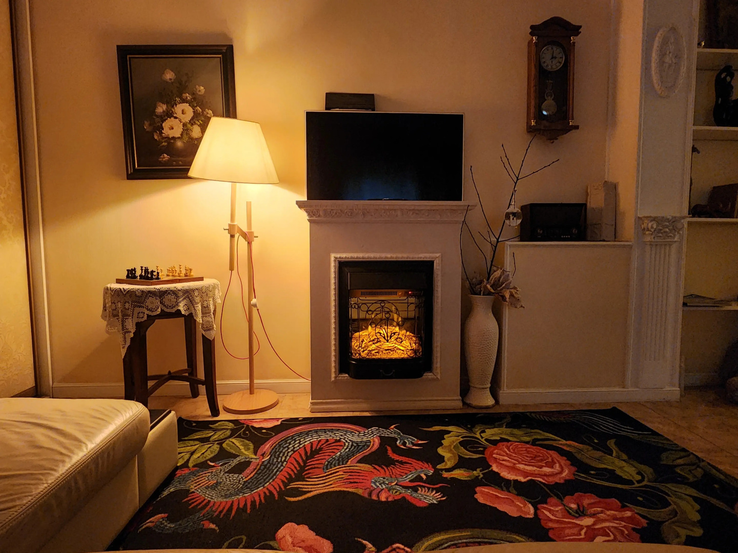 Апартаменты Амалиенау-Адальберт с камином