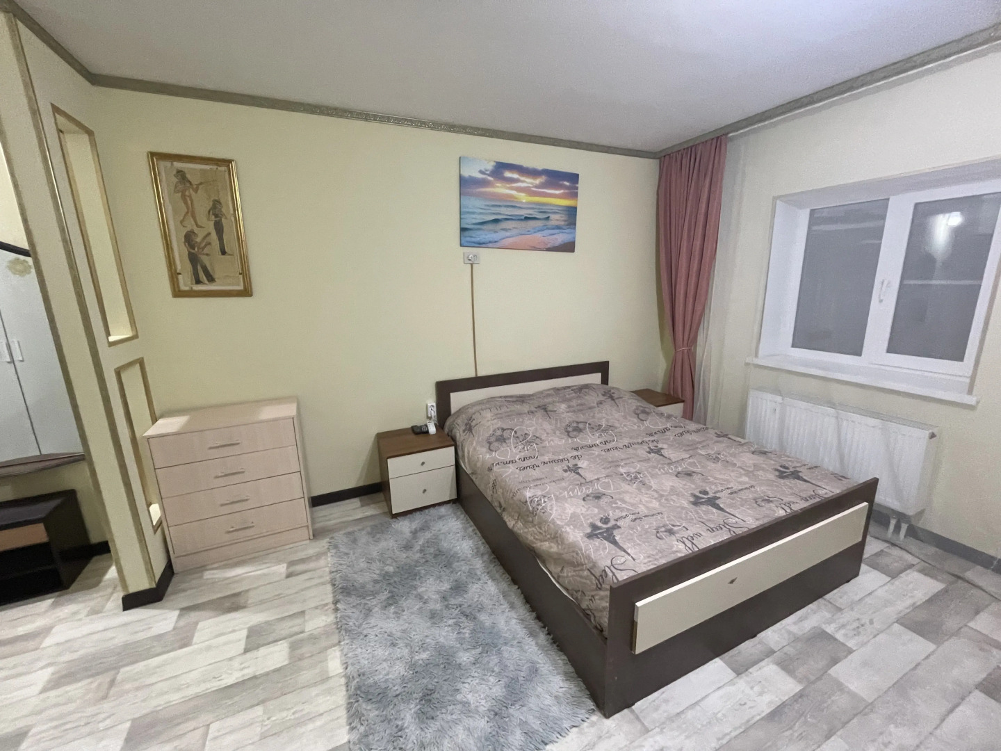 Квартира Уютная с видом на озеро