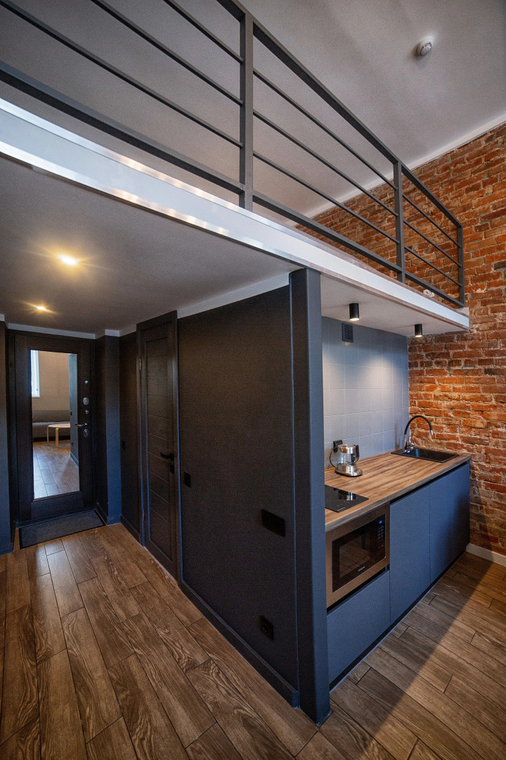 Квартира Современная двухуровневая студия