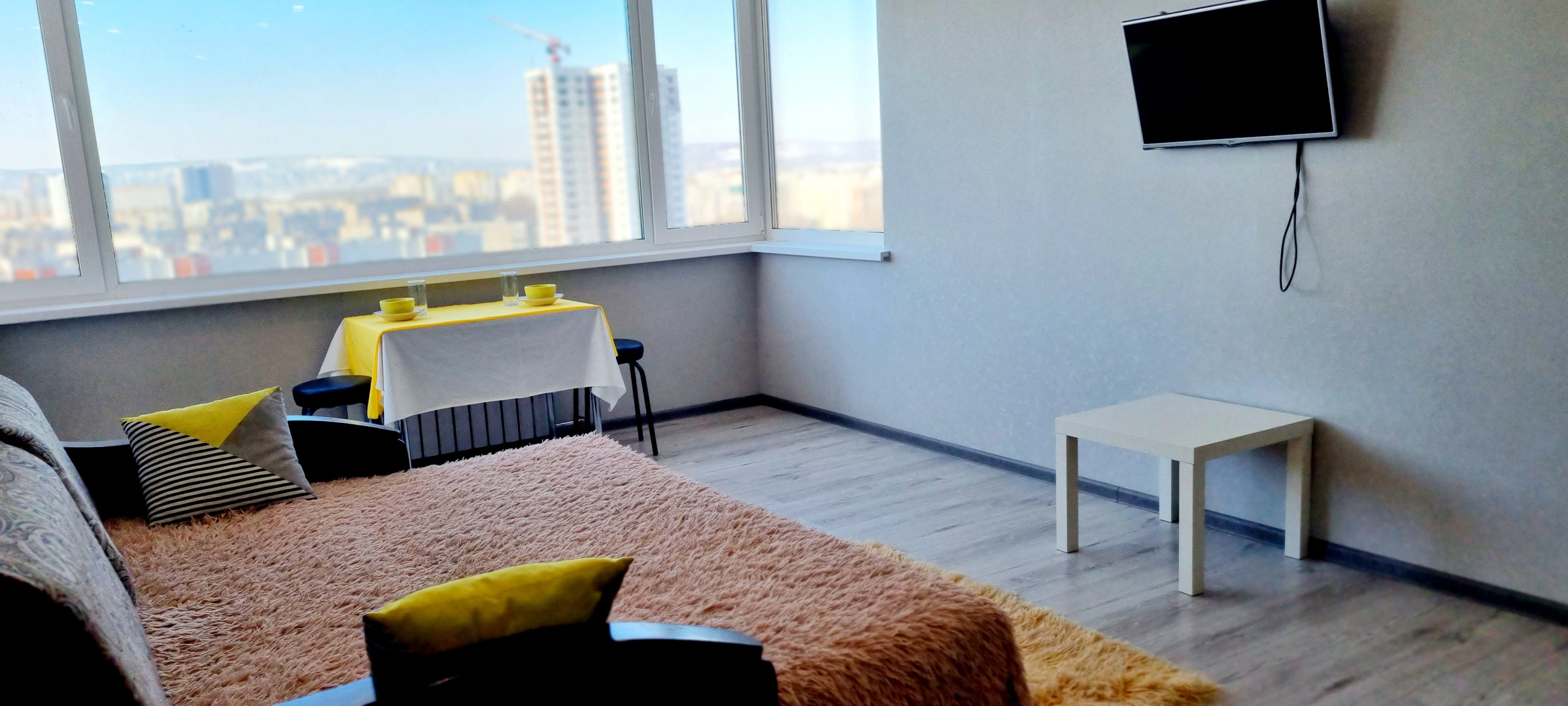 Квартира с панорамным Видом на город