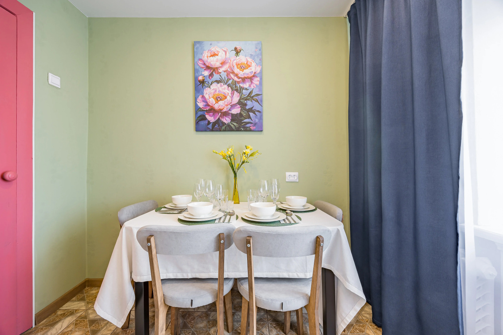 Квартира светлая и просторная