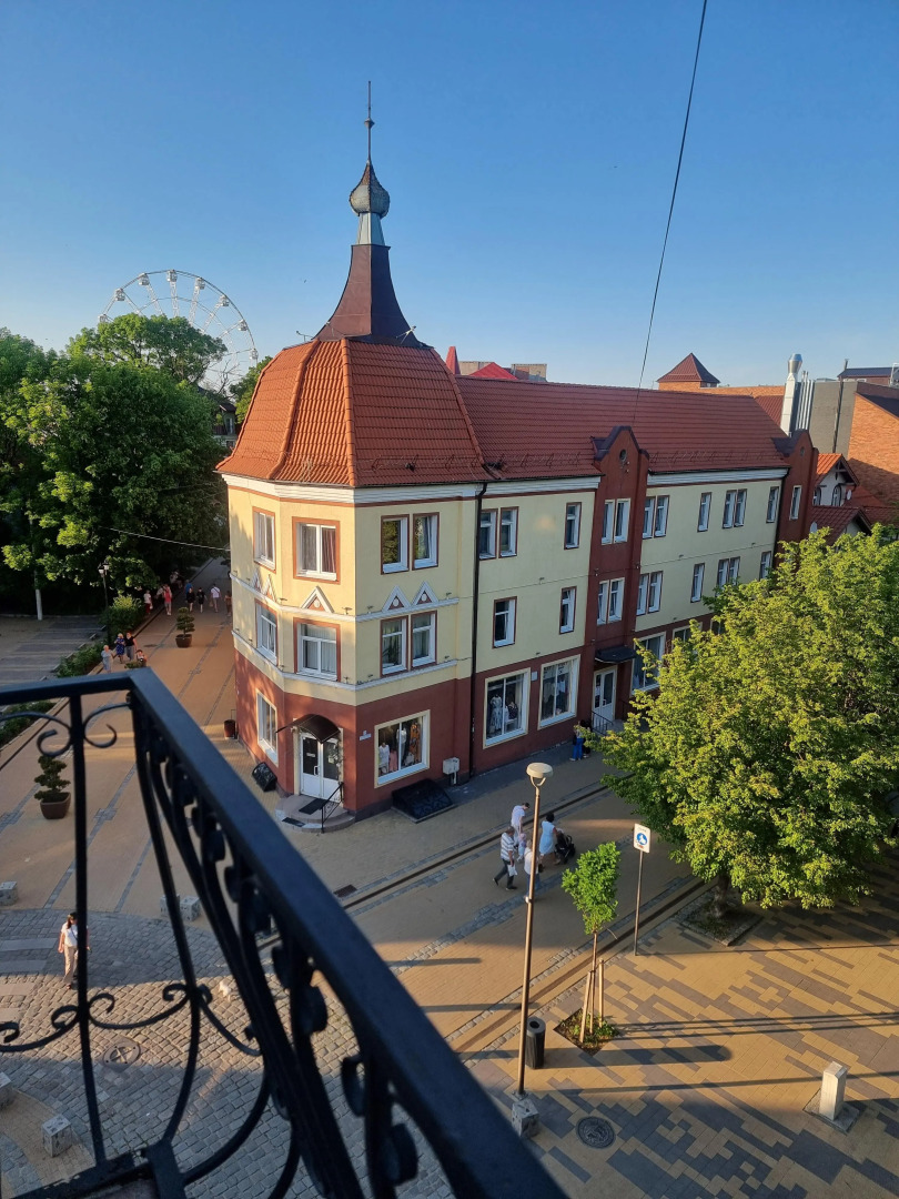 Апартаменты Двухуровневая Квартира с Видом на Море