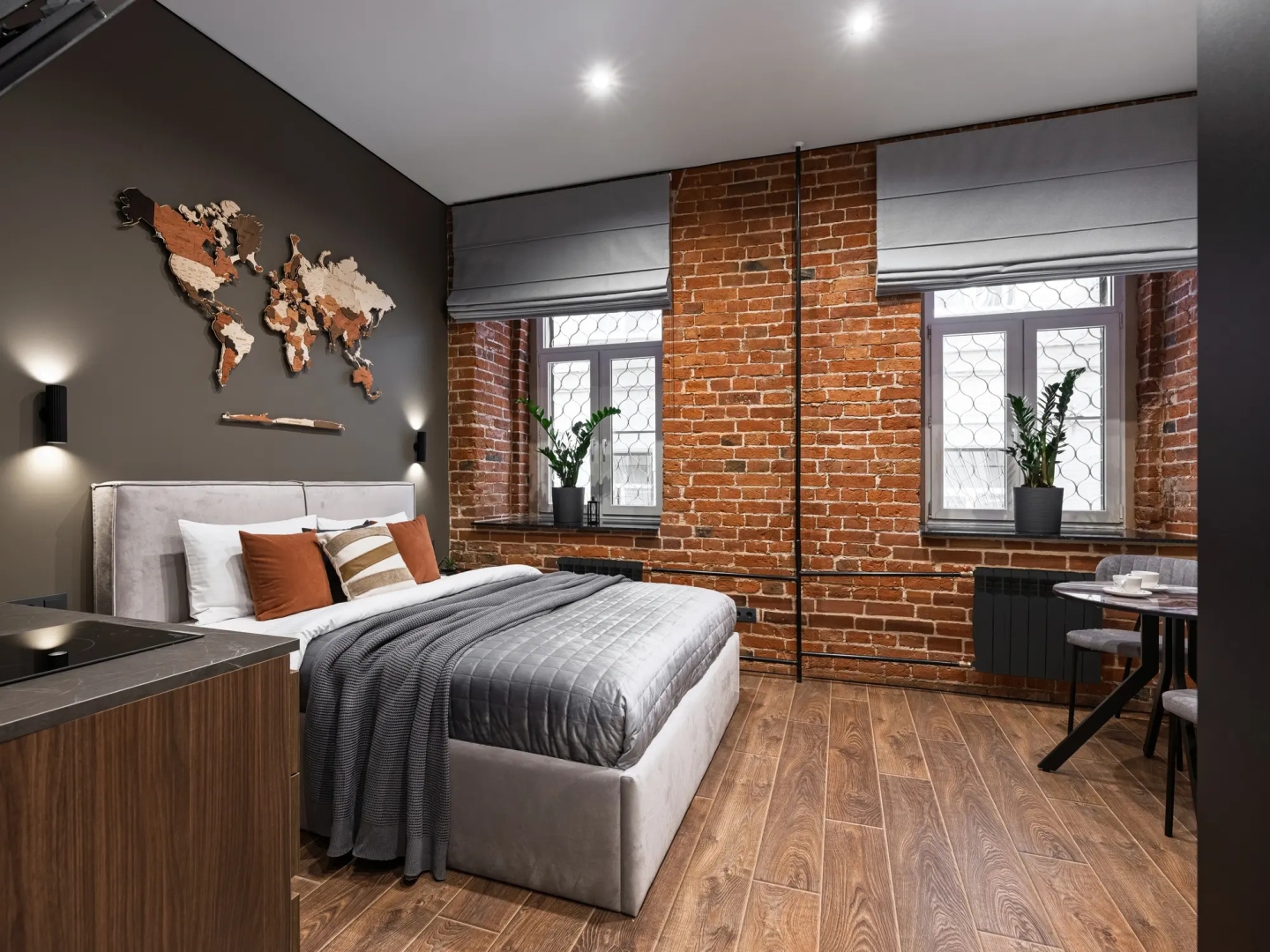 Квартира GM Apartments Стильная Лофт 3 у Кремля
