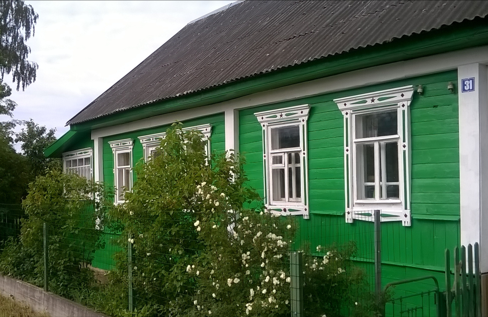 Частный дом в деревне