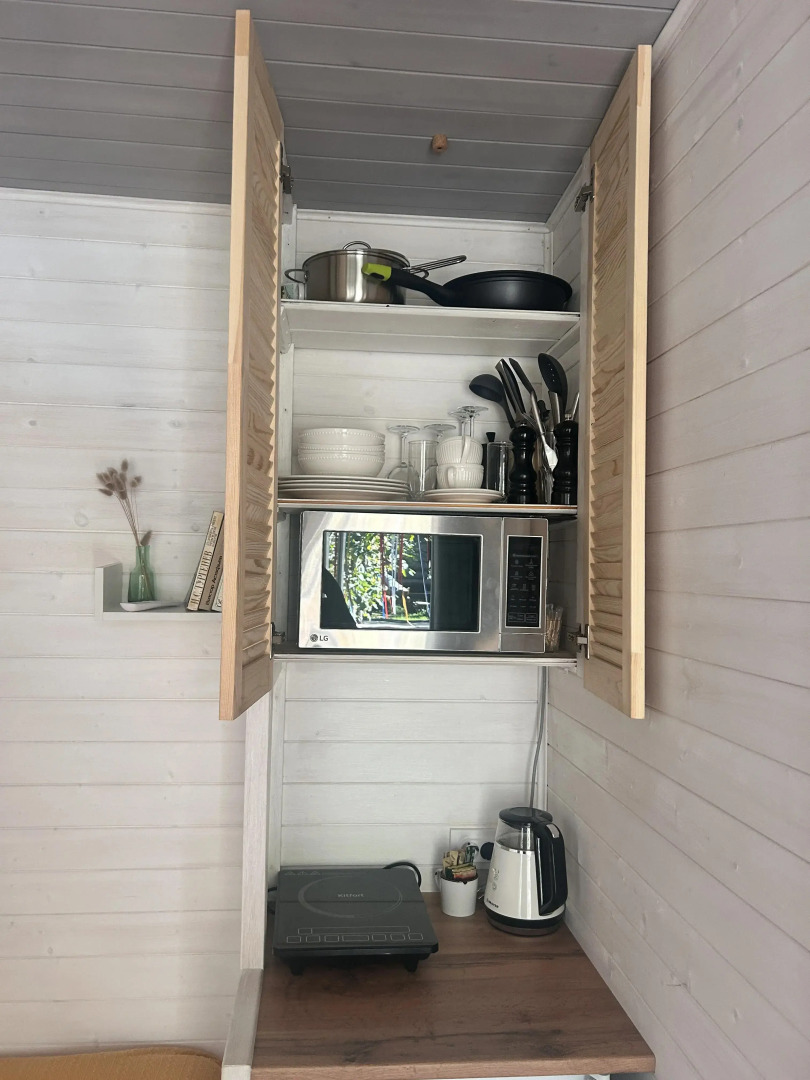 Частный Дом Баня с Собственной Террасой