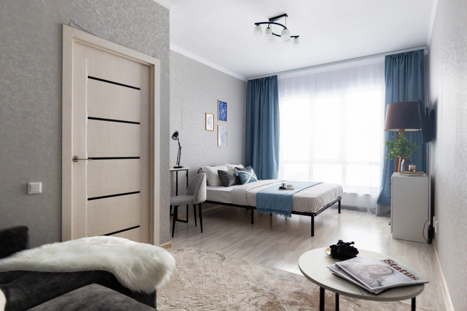 Квартира SleepNSK Уютная двухкомнатная около Аквапарка