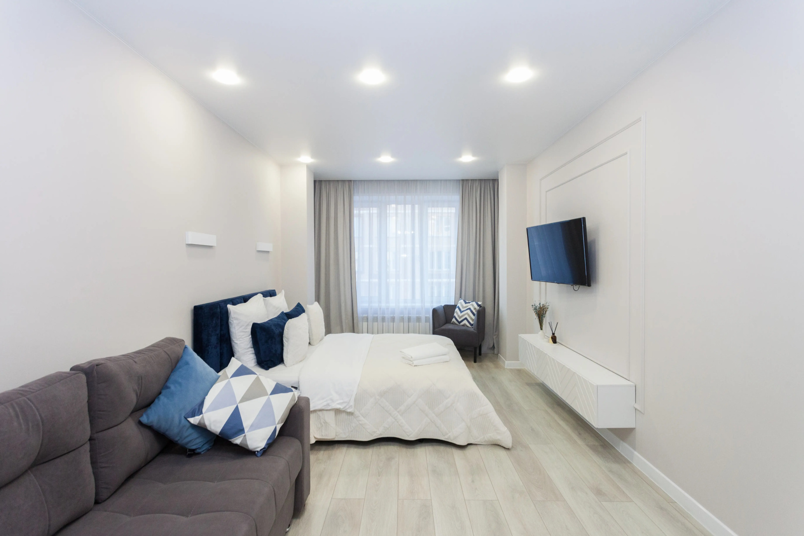 Квартира Abakan.Apart с современным ремонтом