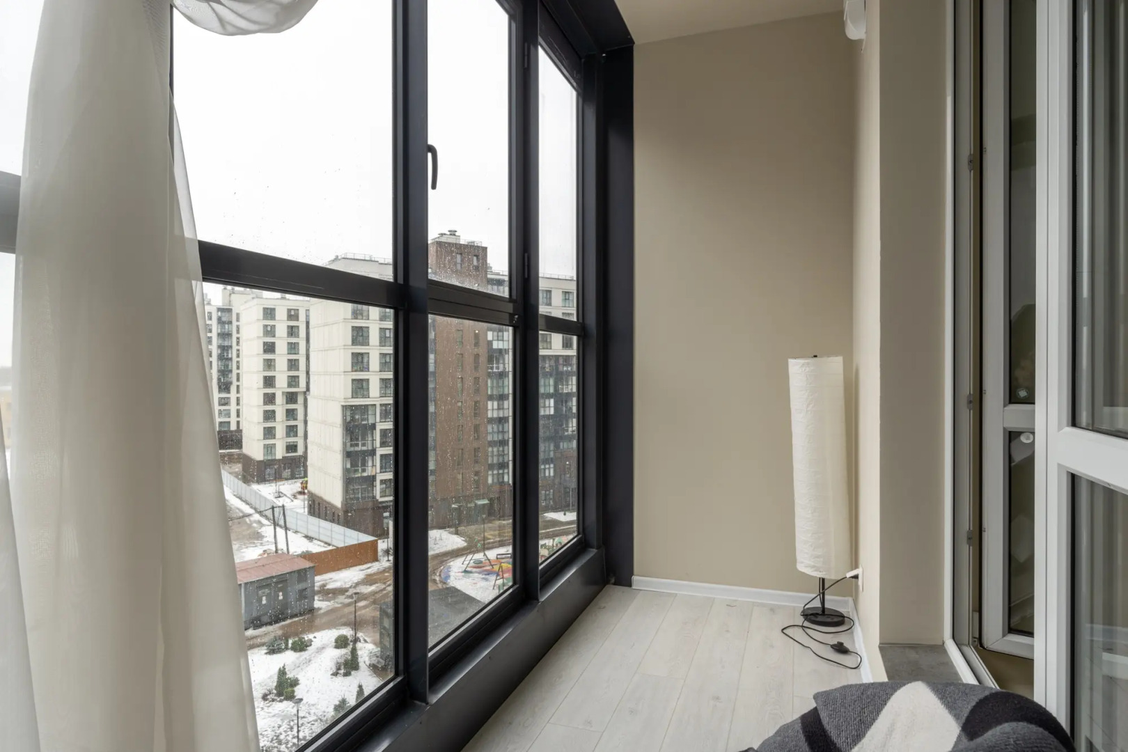 Квартира с балконом в новом ЖК