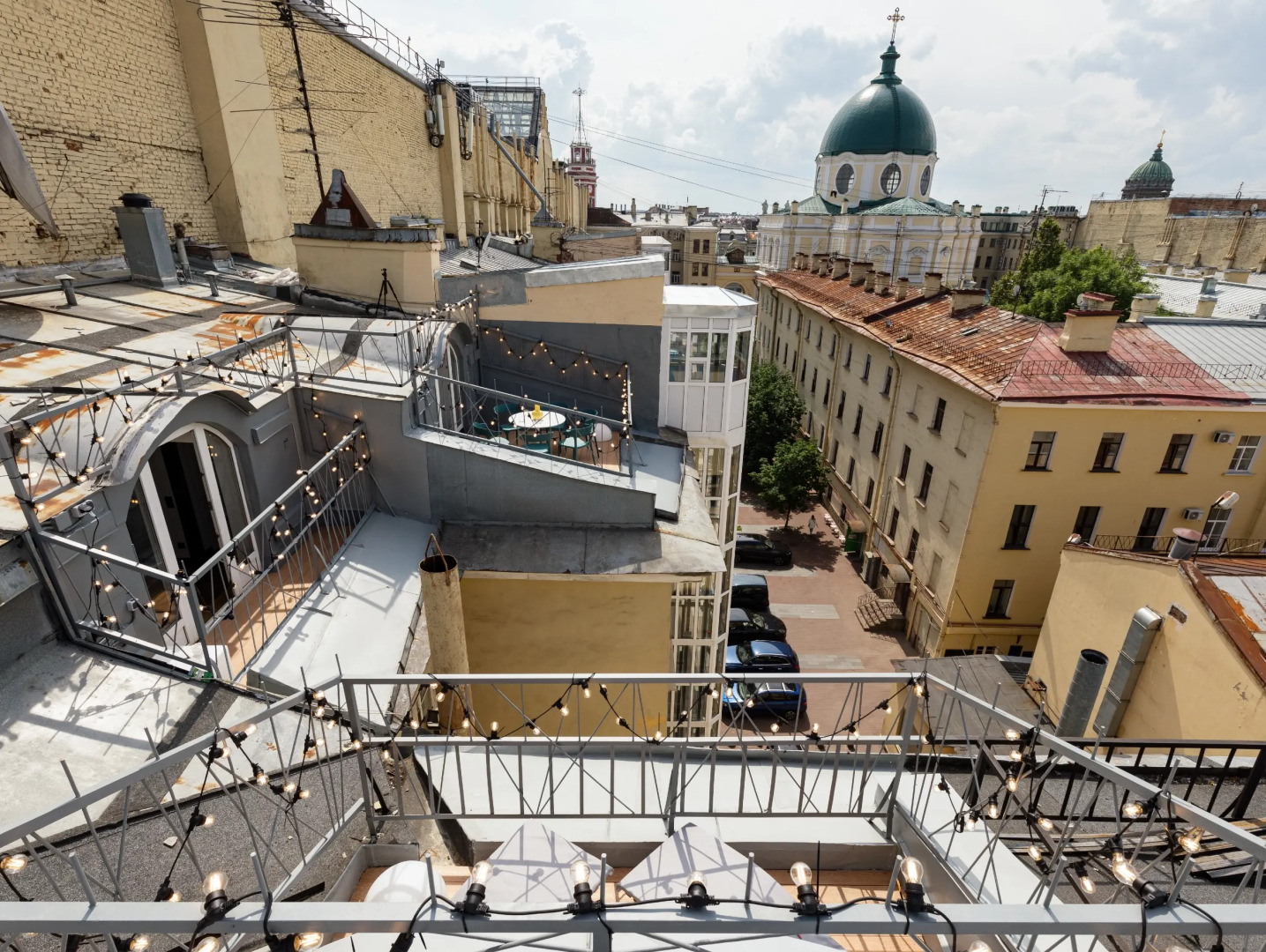 Апартаменты двухуровневые Benua 170 кв.м с Тремя Террасами Напротив Русского Музея
