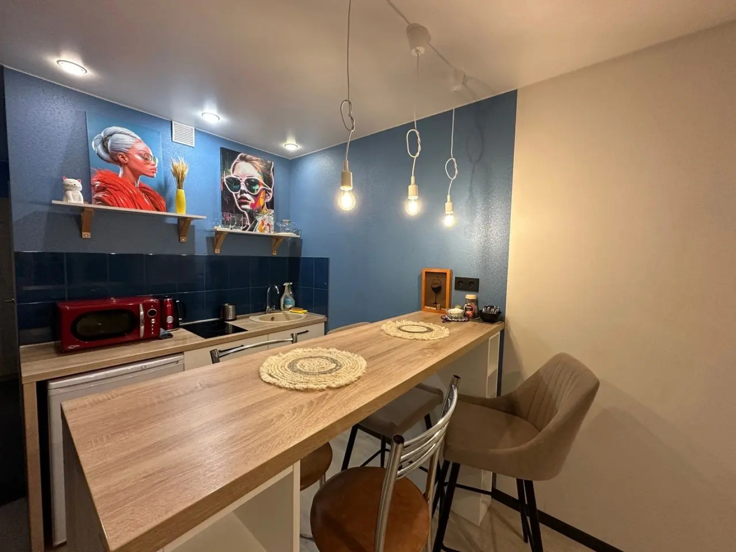 Апартаменты Стильная Видовая Студия ЖК Елецкий