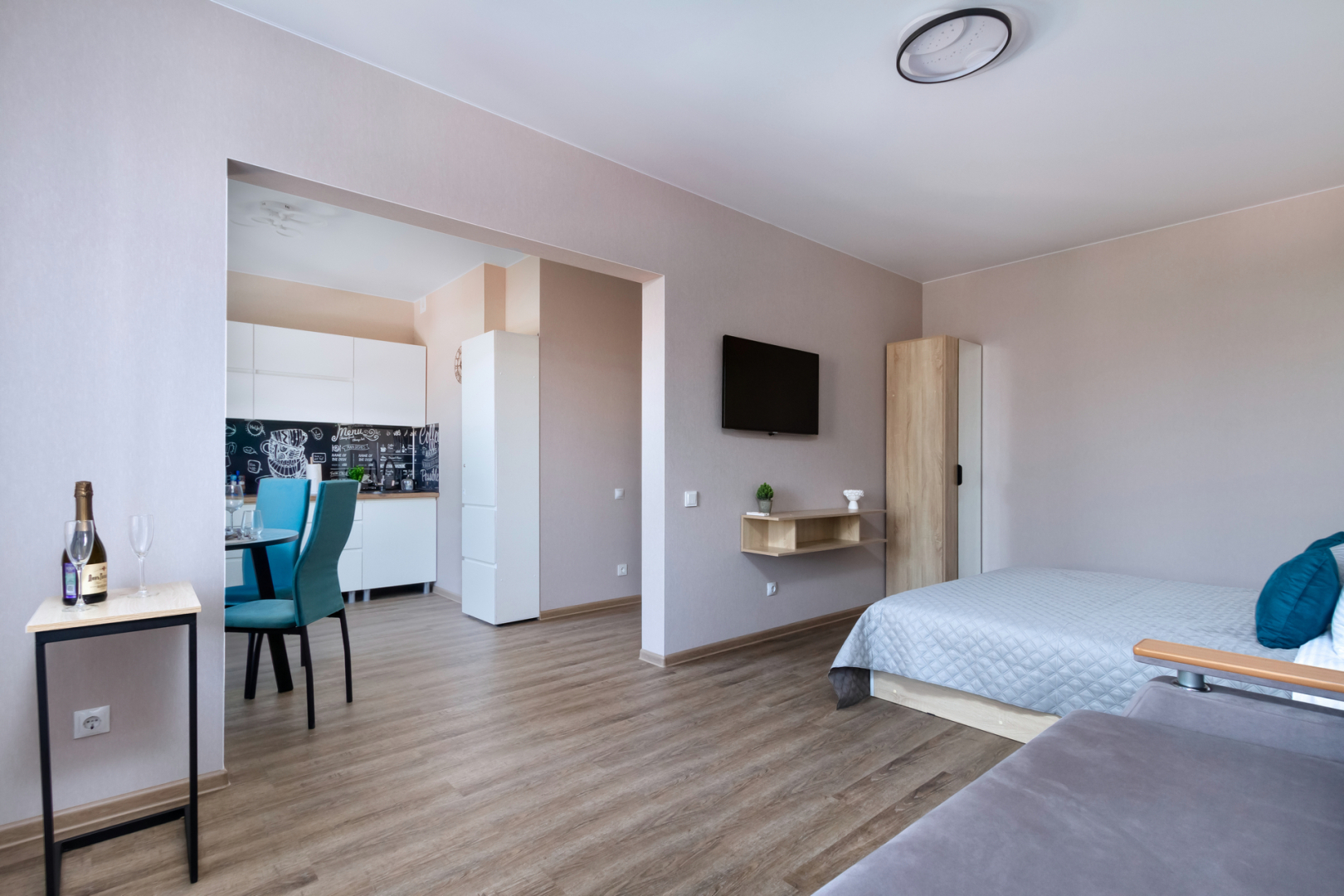 Апартаменты однокомнатные в ЖК Галактика