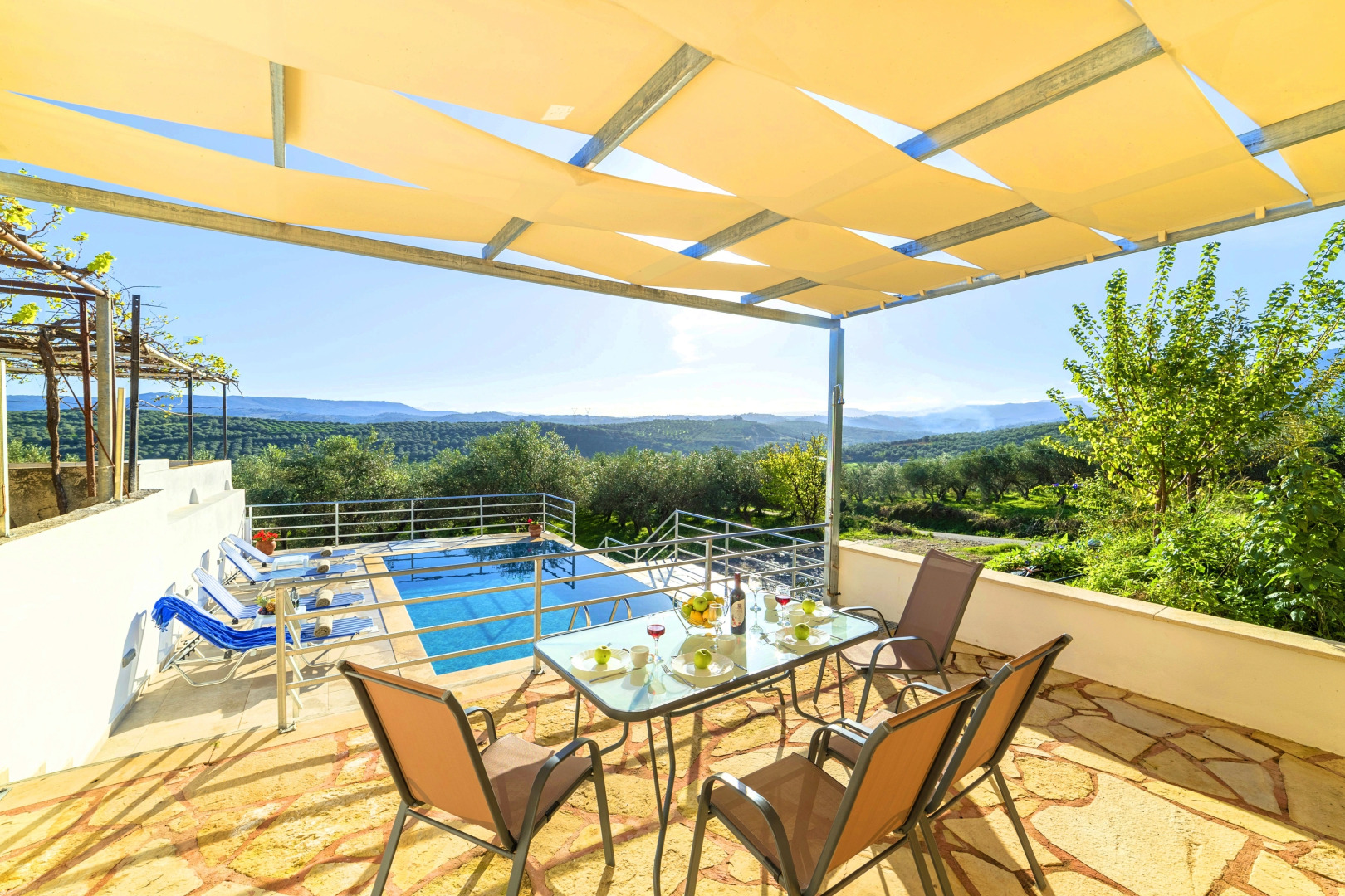 Вилла Cretan Breeze Heated Pool