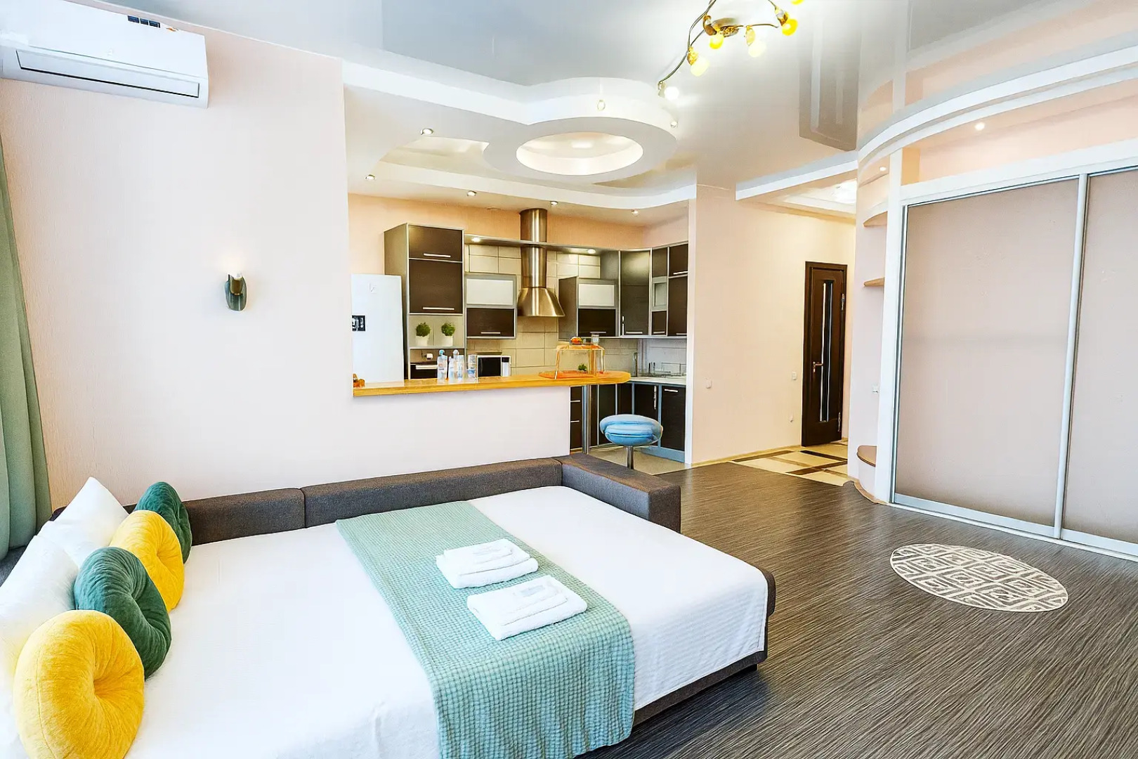 Квартира Стильная Студия 24/7 в Химках