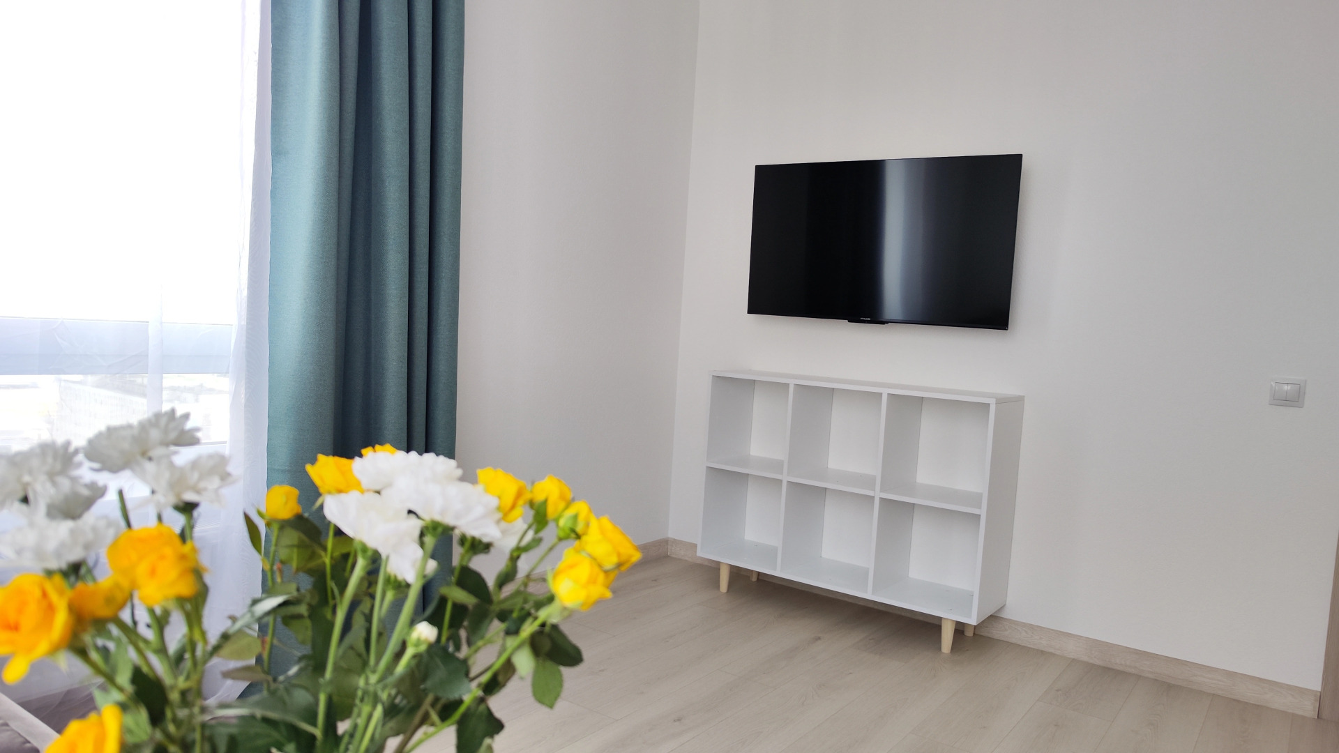 Апартаменты Panda Home в Сердце Сибири с видом на город с высоты