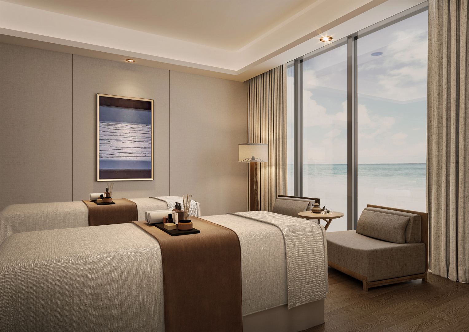 Курортный отель Palau Sunrise Sea View Landison Retreat